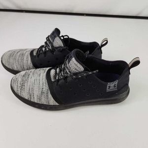 Under Armour Womens Charged Running Shoes Black 1288348002 Color Block Knit 9.5